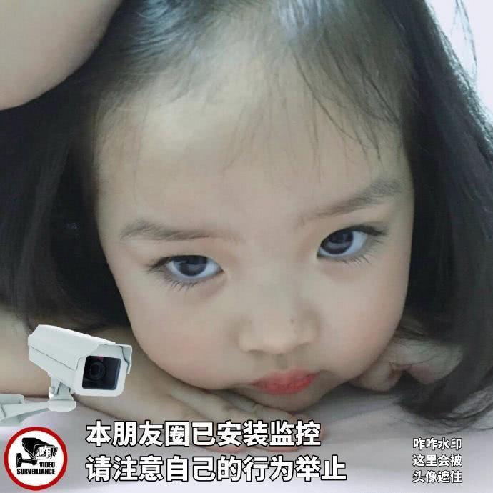 表情包：本朋友圈已安装监控