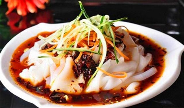 堪称城市之光的美食-汉中热米皮