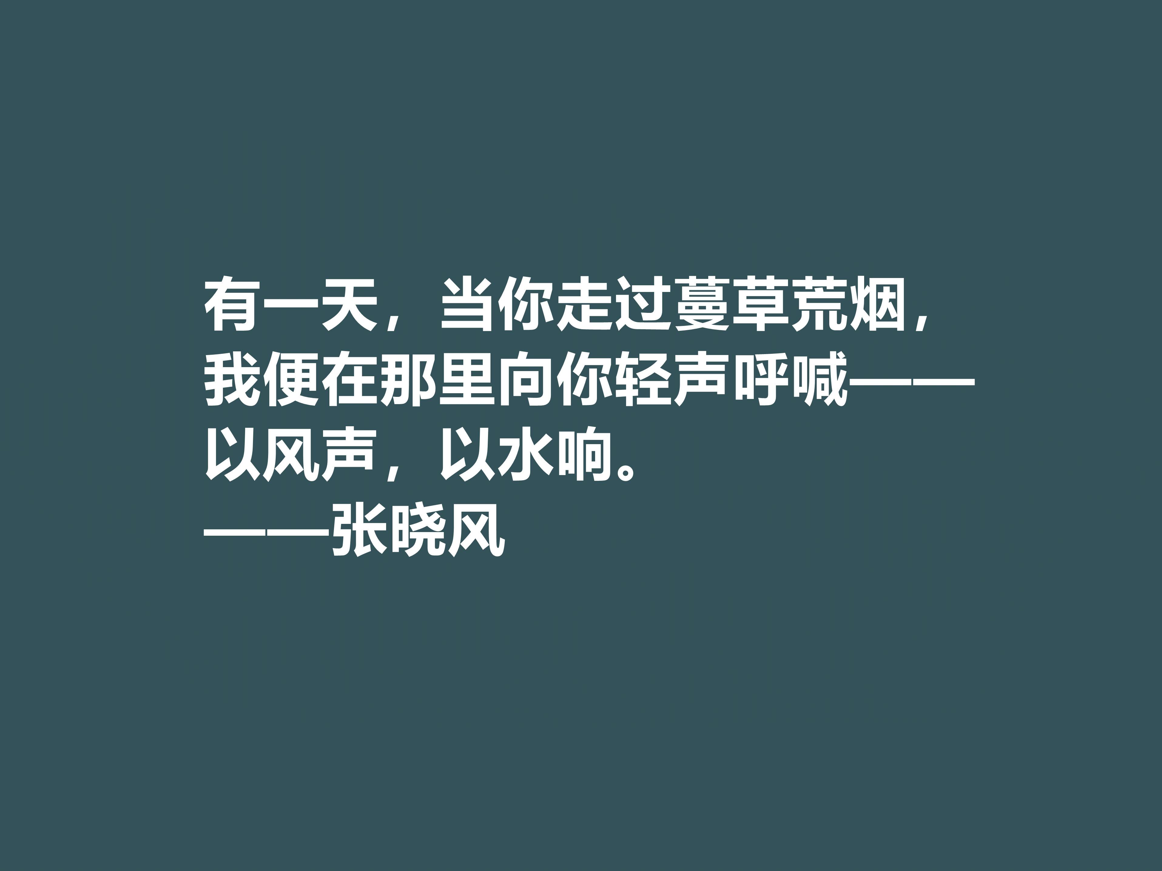张晓风的简介(著名女散文家,张晓风十句格言,句式绚丽多姿,读完让人流连忘返)