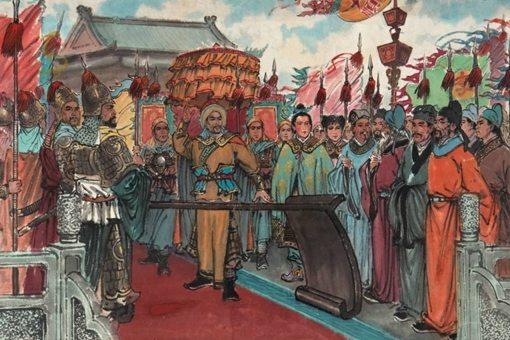 李自成和崇祯皇帝密谈说了些什么