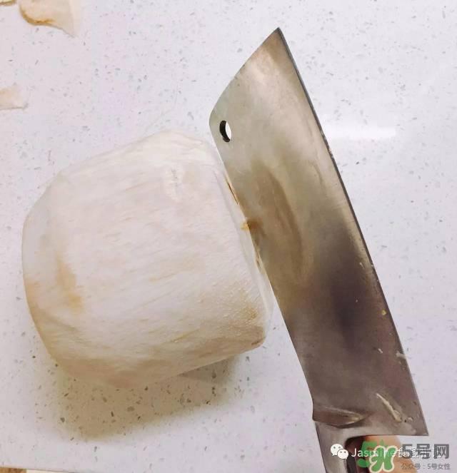椰青怎么打开图解 椰青怎么打开吃椰肉