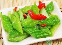 苦瓜为什么苦？苦瓜为什么要焯水