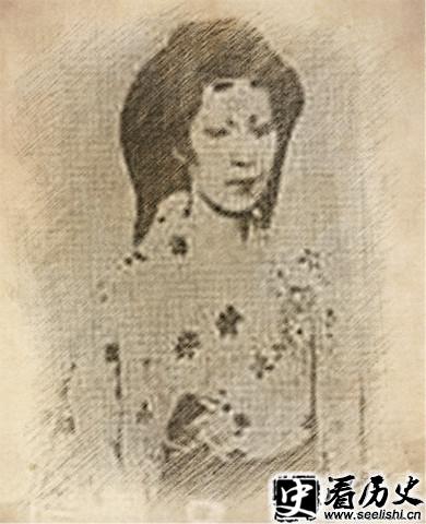 一条美贺子素描