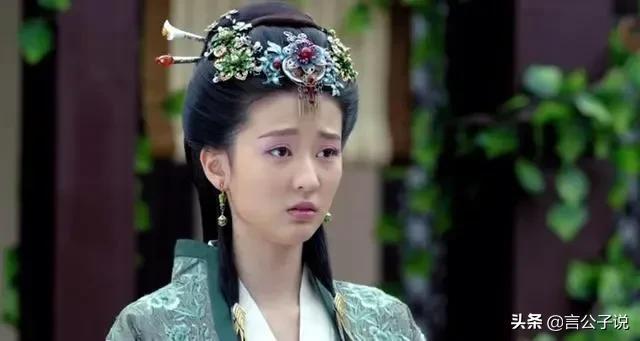 刘诗诗版王语嫣古装美图（嫣语赋六位女星颜值对比）(8)