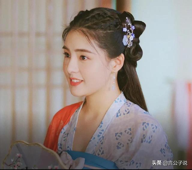 刘诗诗版王语嫣古装美图（嫣语赋六位女星颜值对比）(16)