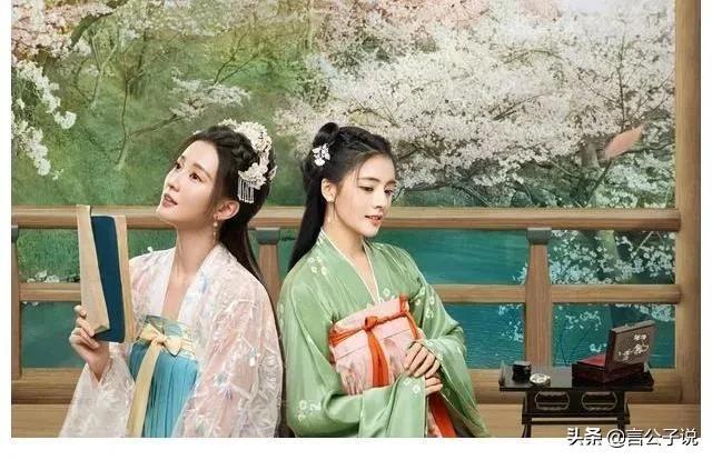 刘诗诗版王语嫣古装美图（嫣语赋六位女星颜值对比）(17)