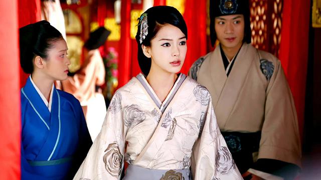 刘诗诗扮相仙气飘飘(9位女星汉宫造型)(20)
