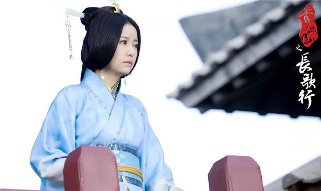 刘诗诗扮相仙气飘飘(9位女星汉宫造型)(5)
