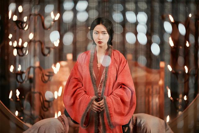 刘诗诗扮相仙气飘飘(9位女星汉宫造型)(10)
