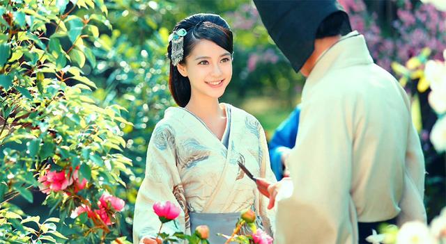 刘诗诗扮相仙气飘飘(9位女星汉宫造型)(21)