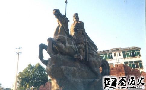姜维的雕像