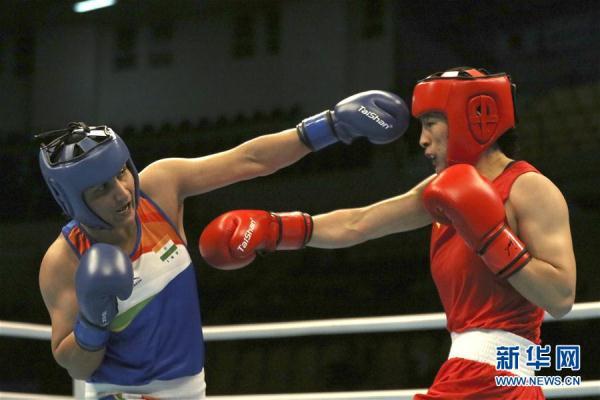 李倩晋级中量级拳击决赛（奥运会拳击资格赛）(7)