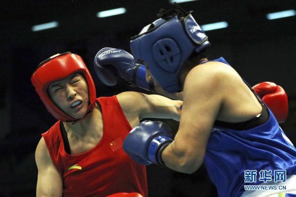 李倩晋级中量级拳击决赛（奥运会拳击资格赛）(1)