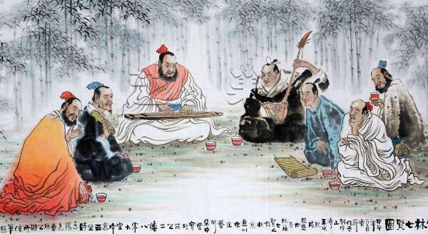竹林七贤是指哪七部分 竹林七贤七部分的典故